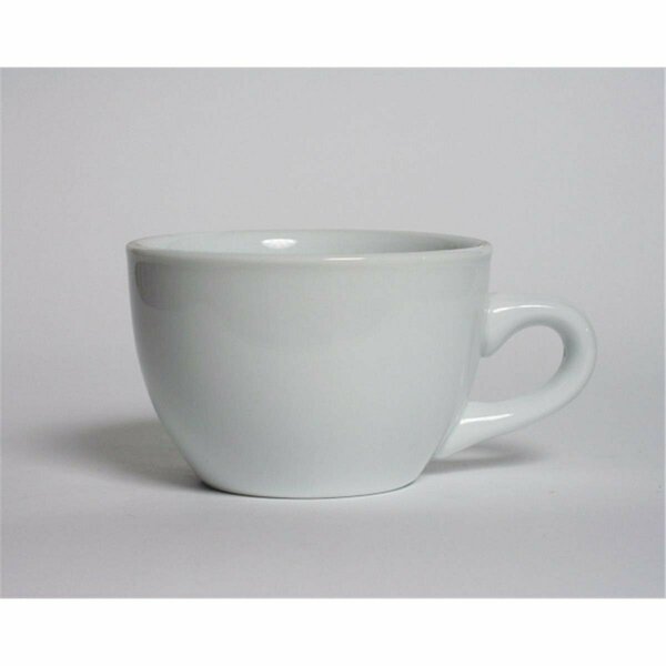 Tuxton China Alaska 3.75 in. Round Cup - Porcelain White - 3 Dozen ALF-0752